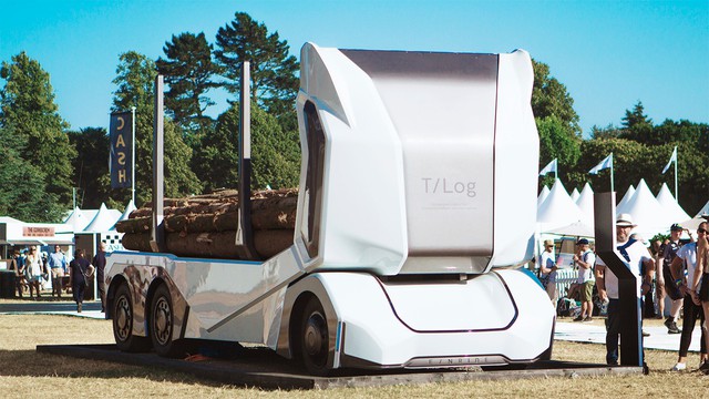 Thụy Điển giới thiệu xe tải tự lái - Ảnh 1.