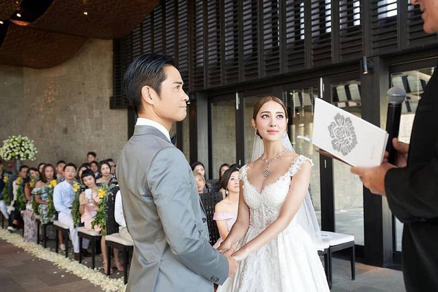 Những hình ảnh từ đám cưới lãng mạn của Trịnh Gia Dĩnh và Trần Khải Lâm - Ảnh 3.