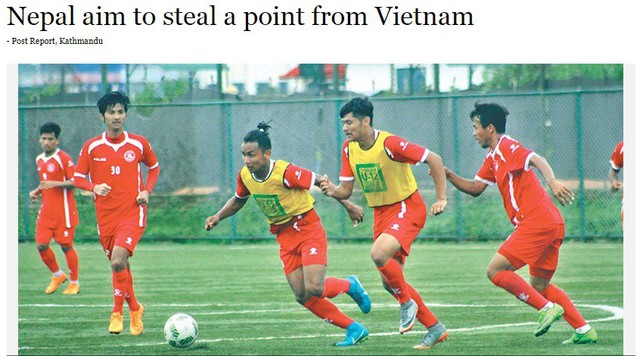 Báo chí Nepal lo ngại sức mạnh của ĐT Olympic Việt Nam - Ảnh 1.