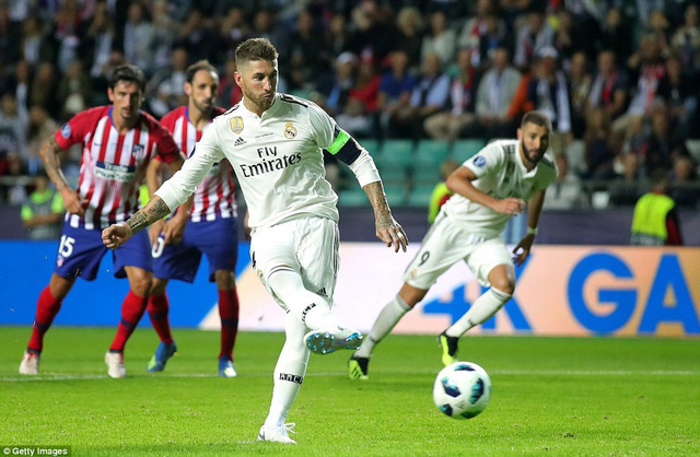 Vượt qua Real Madrid, Atletico Madrid lần thứ 3 giành siêu cúp châu Âu - Ảnh 3.