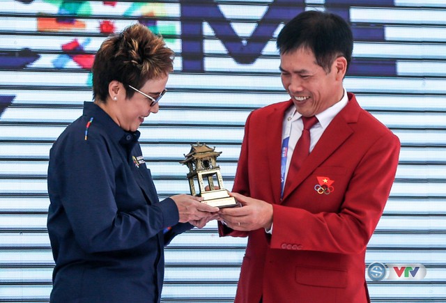 ẢNH: Lễ thượng cờ đoàn Thể thao Việt Nam tại ASIAD 2018 - Ảnh 12.