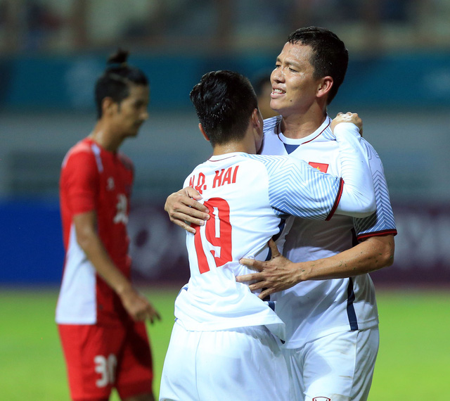 Olympic Việt Nam sở hữu chân sút “đặc biệt” có duyên với mành lưới Olympic Bahrain - Ảnh 1.