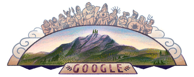 Google thay ảnh đại diện, tôn vinh đỉnh Olympus - Ảnh 1.