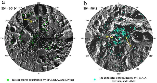 NASA phát hiện dấu hiệu của băng trên Mặt trăng - Ảnh 1.