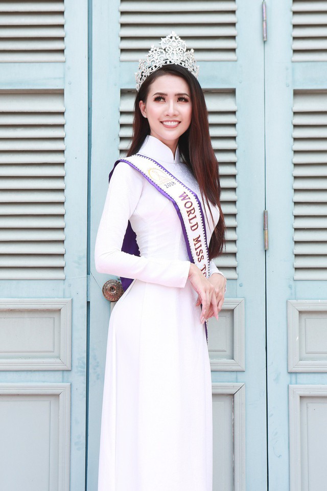 Phan Thị Mơ rạng rỡ về quê Tiền Giang sau khi đăng quang Hoa hậu - Ảnh 4.