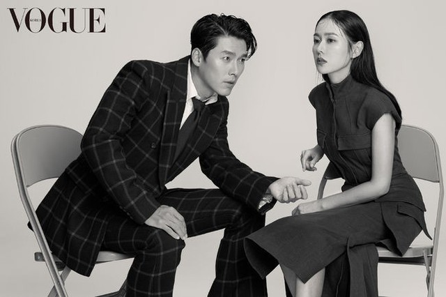 Hyun Bin - Son Ye Jin đẹp xuất thần trên tạp chí Vogue Korea - Ảnh 1.