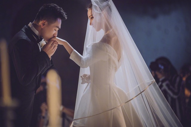 Đám cưới tuyệt đẹp của Trương Hinh Dư và chàng sĩ quan quân đội - Ảnh 7.