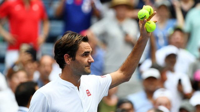 Vượt qua Benoit Paire, Roger Federer bước vào vòng 3 Mỹ mở rộng 2018 - Ảnh 2.