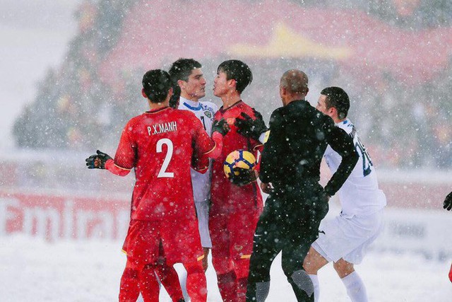 Trước trận U23 Việt Nam - U23 Uzbekistan, nhớ về chung kết U23 châu Á 2018 dưới trời tuyết Thường Châu - Ảnh 6.