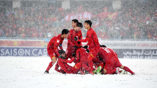 Trước trận U23 Việt Nam - U23 Uzbekistan, nhớ về chung kết U23 châu Á 2018 dưới trời tuyết Thường Châu - Ảnh 9.