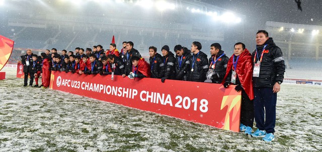 Trước trận U23 Việt Nam - U23 Uzbekistan, nhớ về chung kết U23 châu Á 2018 dưới trời tuyết Thường Châu - Ảnh 13.