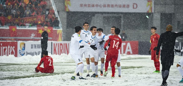 Trước trận U23 Việt Nam - U23 Uzbekistan, nhớ về chung kết U23 châu Á 2018 dưới trời tuyết Thường Châu - Ảnh 5.