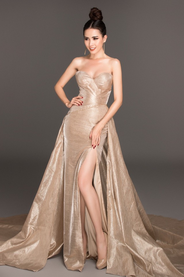 Phan Thị Mơ hé lộ đầm dạ hội trước chung kết Hoa hậu Đại sứ Du lịch thế giới - Ảnh 4.