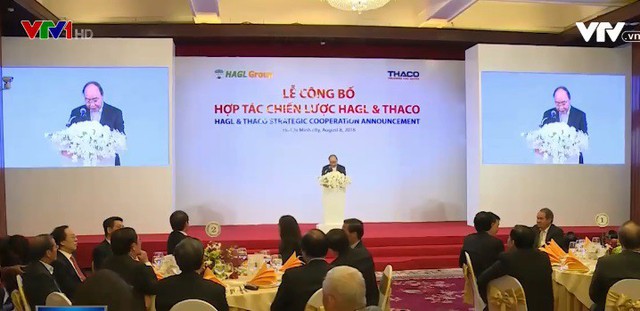 Thủ tướng: Hợp tác giữa Thaco và HAGL là cuộc “hôn nhân môn đăng hộ đối” - Ảnh 1.
