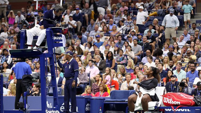 Serena Williams nói gì với trọng tài trong trận chung kết Mỹ mở rộng 2018? - Ảnh 1.