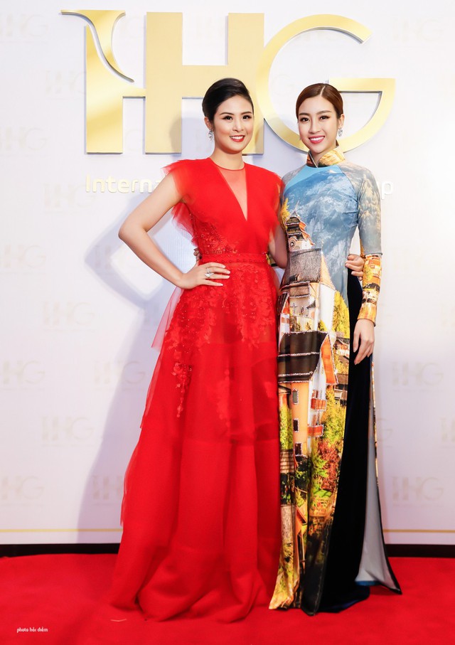 Đỗ Mỹ Linh, Ngọc Hân đọ sắc cùng top 3 Hoa hậu Áo 2018 - Ảnh 4.