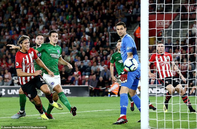 Vòng 5 giải Ngoại hạng Anh 2018: Southampton chia điểm với Brighton trên sân nhà - Ảnh 4.