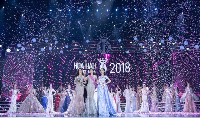 Khoảnh khắc đăng quang của tân Hoa hậu Việt Nam 2018 Trần Tiểu Vy - Ảnh 6.