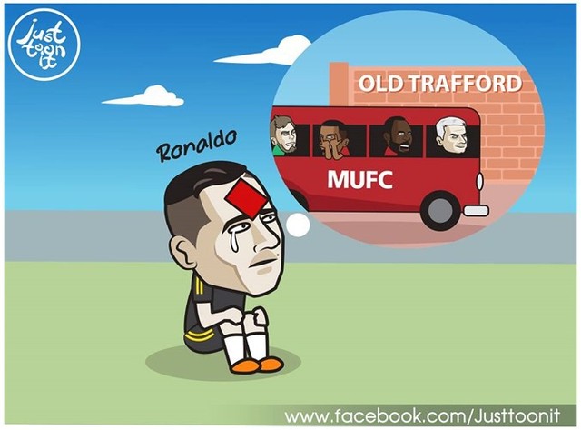 Góc biếm họa: Ronaldo có thể lỡ chuyến xe trở lại Old Trafford - Ảnh 7.