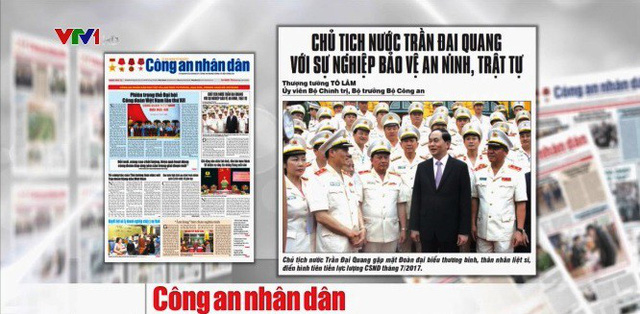Lễ tang Chủ tịch nước Trần Đại Quang được phản ánh trang trọng trên báo chí - Ảnh 4.