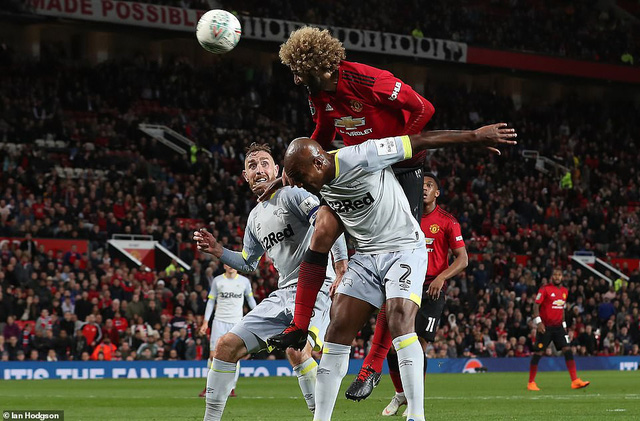Thua Derby County trên chấm luân lưu, Manchester United dừng bước tại Cúp Liên đoàn Anh - Ảnh 3.