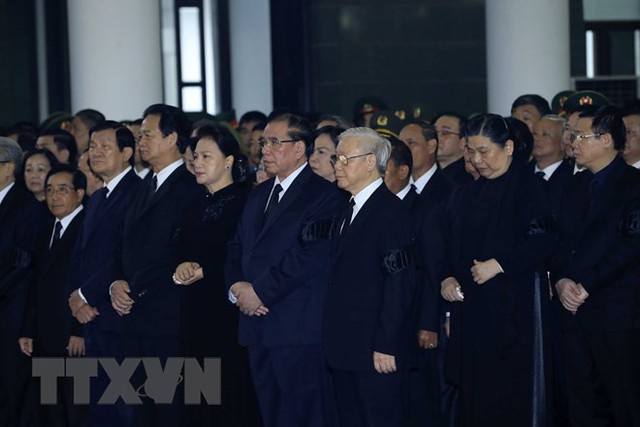 Cử hành trọng thể lễ truy điệu Chủ tịch nước Trần Đại Quang - Ảnh 1.