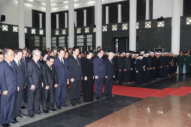 Hình ảnh Lễ truy điệu Chủ tịch nước Trần Đại Quang - Ảnh 1.
