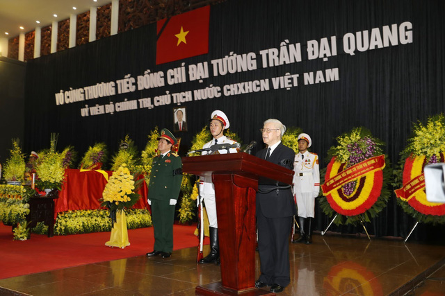 Hình ảnh Lễ truy điệu Chủ tịch nước Trần Đại Quang - Ảnh 4.