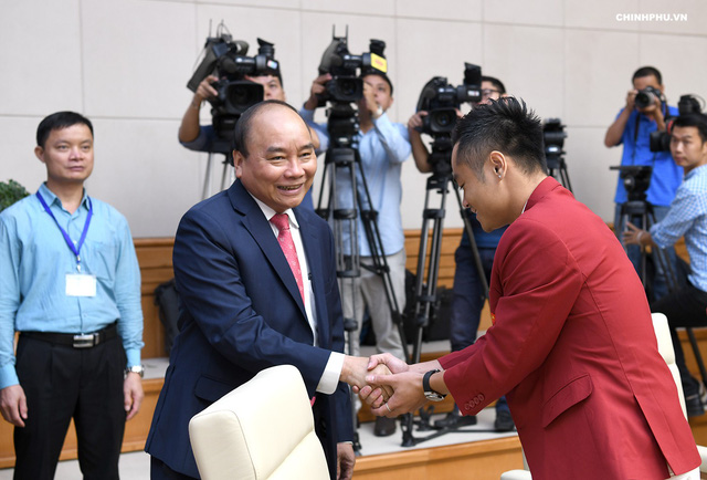 Thủ tướng gặp mặt đoàn thể thao Việt Nam dự ASIAD 2018 - Ảnh 3.
