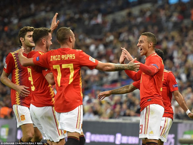 Kết quả bóng đá UEFA Nations League, rạng sáng 9/9: Tây Ban Nha thắng Anh, Thuỵ Sĩ thắng đậm Iceland - Ảnh 1.