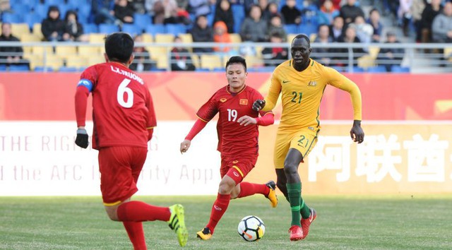 ẢNH: Những khoảnh khắc ấn tượng trong chiến thắng lịch sử của U23 Việt Nam trước U23 Australia - Ảnh 4.