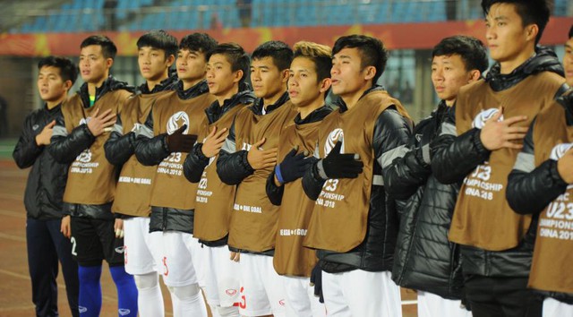 ẢNH: U23 Việt Nam lập kỳ tích lịch sử vào tứ kết U23 châu Á - Ảnh 2.