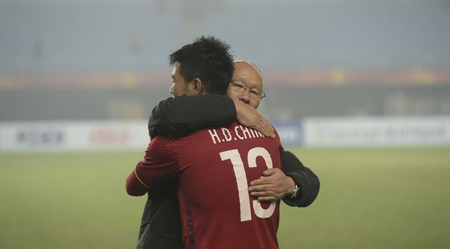 Ảnh: Nhìn lại những khoảnh khắc ấn tượng, tự hào trong chiến thắng lịch sử của U23 Việt Nam trước U23 Iraq - Ảnh 20.