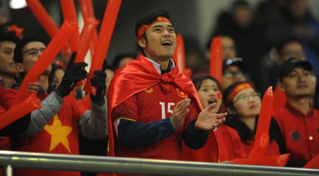 Ảnh: Nhìn lại những khoảnh khắc ấn tượng, tự hào trong chiến thắng lịch sử của U23 Việt Nam trước U23 Iraq - Ảnh 22.