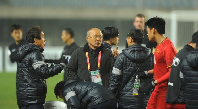 Ảnh: Nhìn lại những khoảnh khắc ấn tượng, tự hào trong chiến thắng lịch sử của U23 Việt Nam trước U23 Iraq - Ảnh 13.