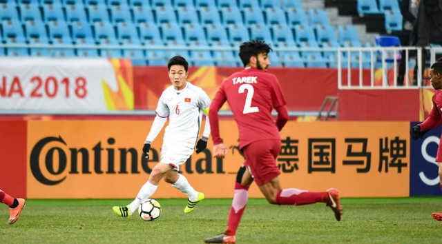 Ảnh: Nhìn lại những khoảnh khắc ấn tượng, tự hào trong chiến thắng lịch sử của U23 Việt Nam trước U23 Qatar - Ảnh 9.