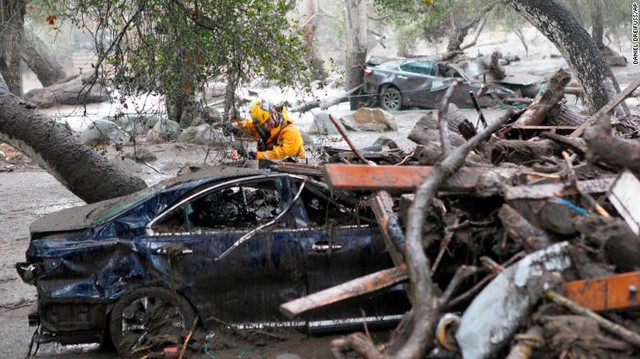 Lở bùn và lũ lụt tại California, ít nhất 13 người thiệt mạng - Ảnh 2.