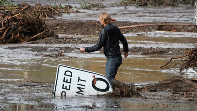 Lở bùn và lũ lụt tại California, ít nhất 13 người thiệt mạng - Ảnh 8.