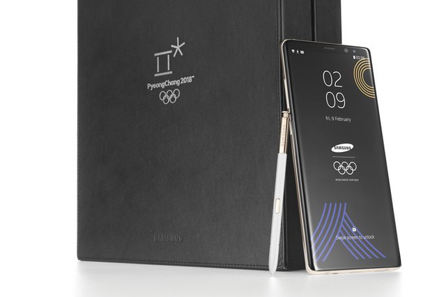 Samsung tặng 4.000 chiếc Galaxy Note 8 đặc biệt cho Olympic mùa Đông - Ảnh 1.