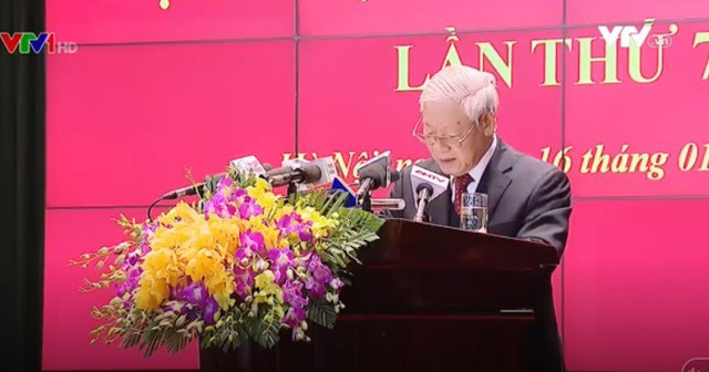 Tổng Bí thư Nguyễn Phú Trọng dự Hội nghị Công an toàn quốc - Ảnh 1.