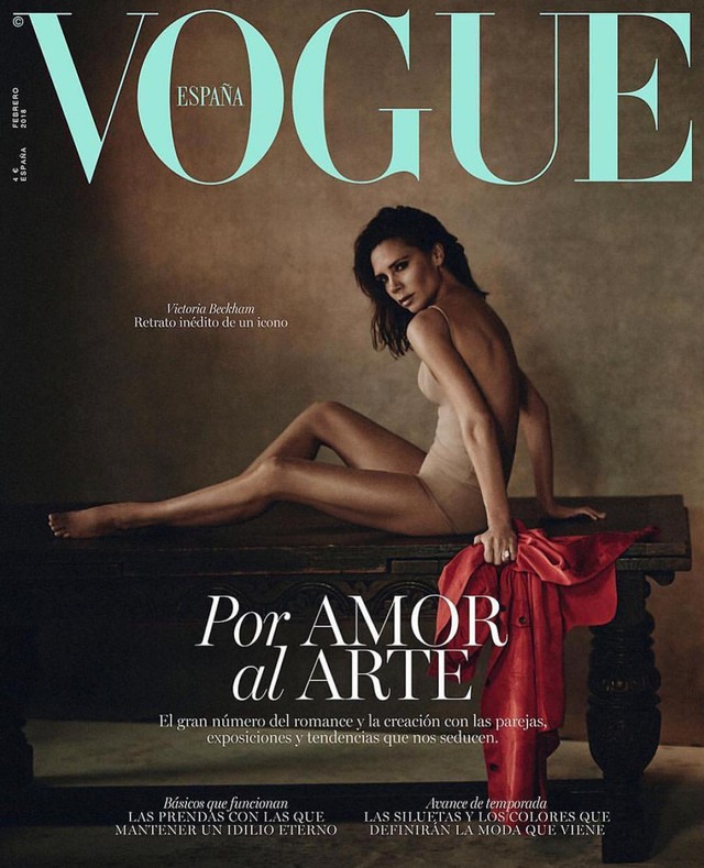 Victoria Beckham tự tin khoe thân hình cò hương trên Vogue España - Ảnh 3.