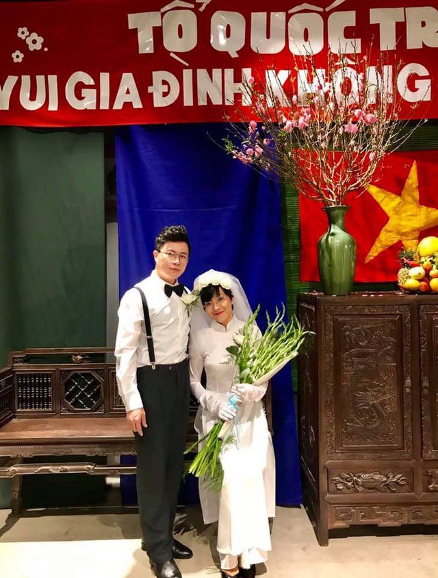 MC Thảo Vân gây sốc khi công bố bộ ảnh cưới thời bao cấp - Ảnh 6.