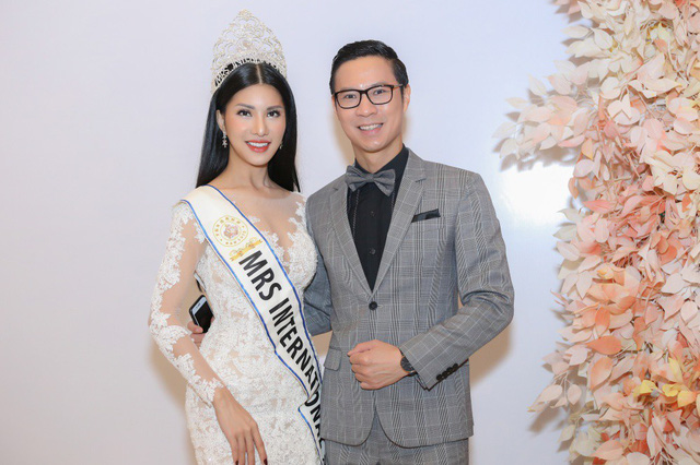Hoa hậu Quý bà quốc tế 2018 Loan Vương khoe sắc vóc rạng ngời - Ảnh 4.