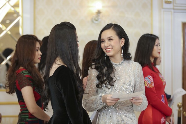Bạn gái Trọng Đại gây chú ý tại sơ khảo Hoa hậu Bản sắc Việt toàn cầu 2019 - Ảnh 11.