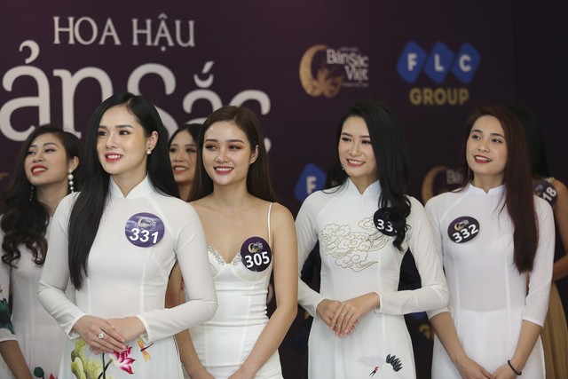 Bạn gái Trọng Đại gây chú ý tại sơ khảo Hoa hậu Bản sắc Việt toàn cầu 2019 - Ảnh 9.