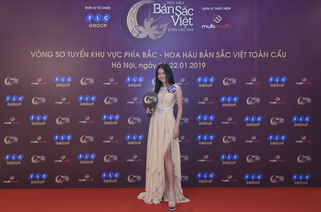 Bạn gái Trọng Đại gây chú ý tại sơ khảo Hoa hậu Bản sắc Việt toàn cầu 2019 - Ảnh 6.