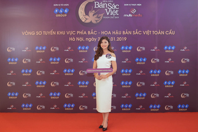Bạn gái Trọng Đại gây chú ý tại sơ khảo Hoa hậu Bản sắc Việt toàn cầu 2019 - Ảnh 2.
