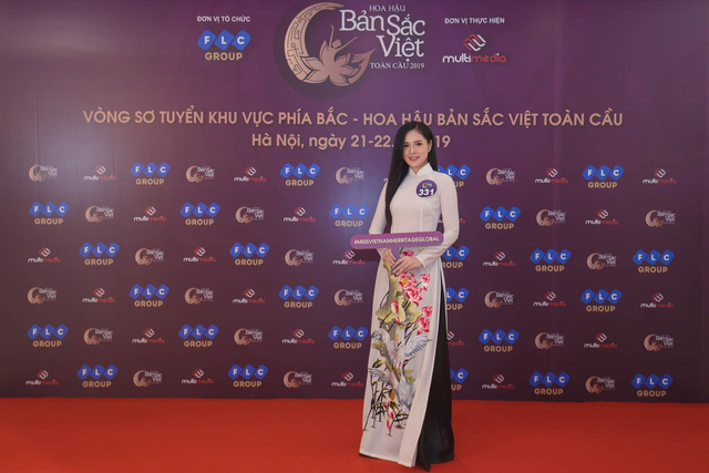Bạn gái Trọng Đại gây chú ý tại sơ khảo Hoa hậu Bản sắc Việt toàn cầu 2019 - Ảnh 1.