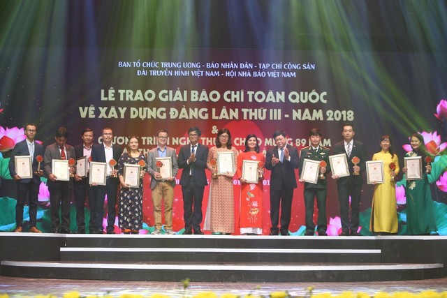 Đài THVN xuất sắc giành 3 giải tại Lễ trao giải báo chí toàn quốc về xây dựng Đảng lần thứ III - năm 2018 - Ảnh 3.