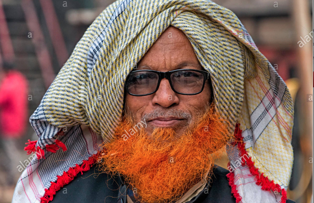 Trào lưu để râu... màu cam ở Bangladesh - Ảnh 1.